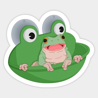 Frog sqrd Sticker